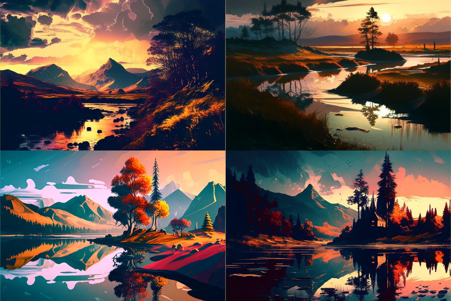 landscape, Canvascensionalism