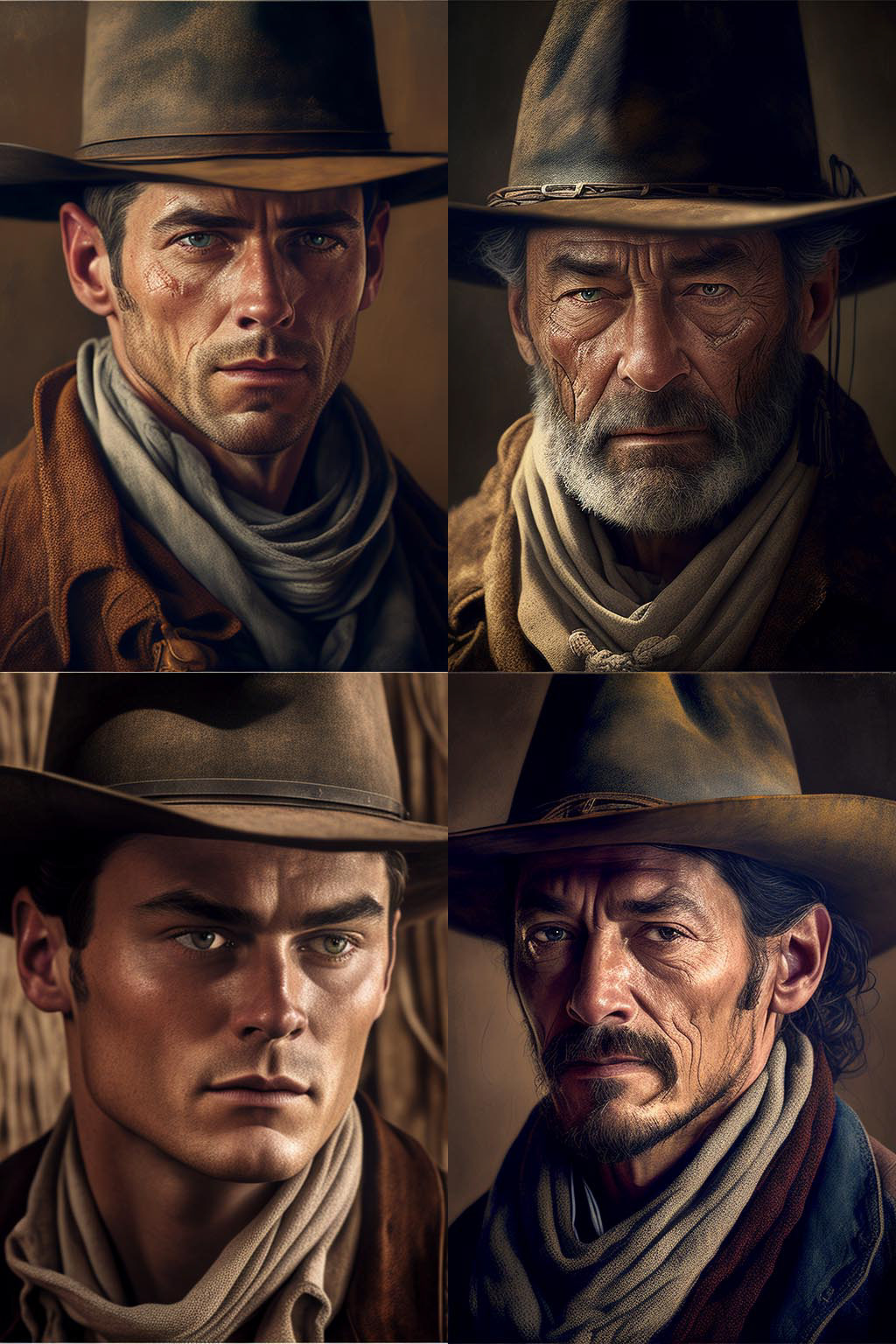 portrait, western film