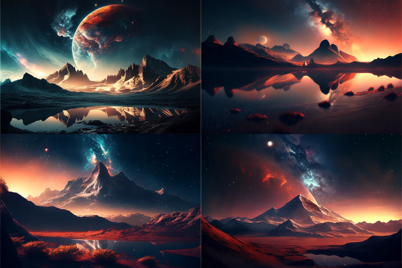 landscape, stellar
