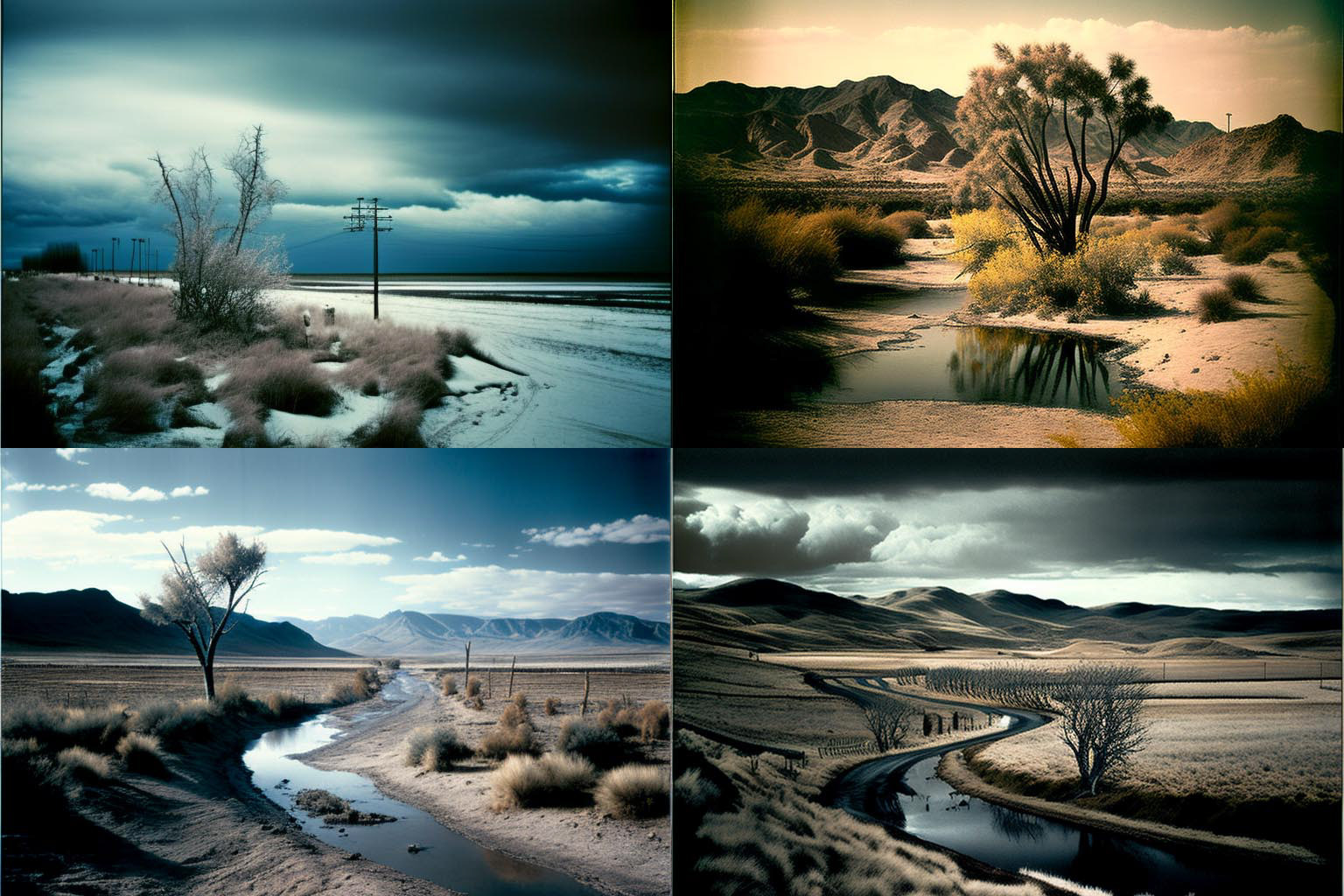 landscape, 1990s photography
