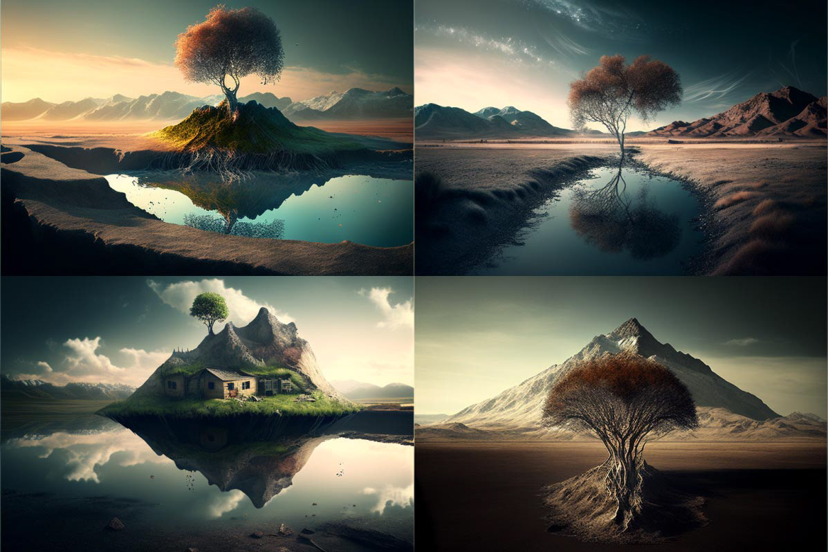 landscape, conceptual