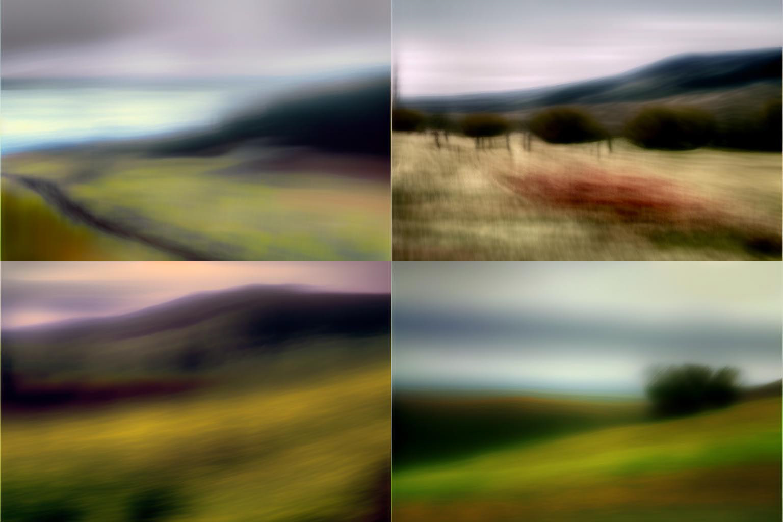 landscape, Blurry