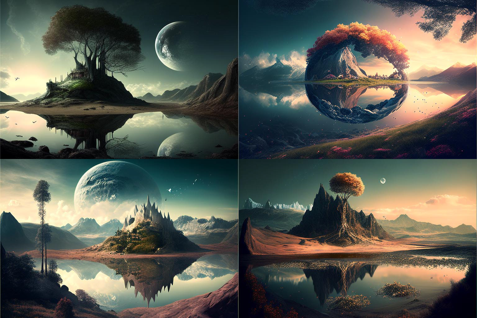 landscape, Deep Dream