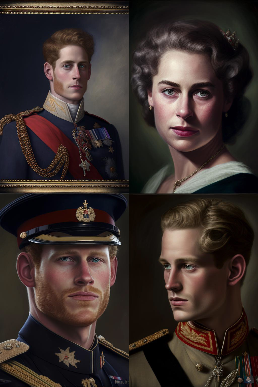 portrait, royal