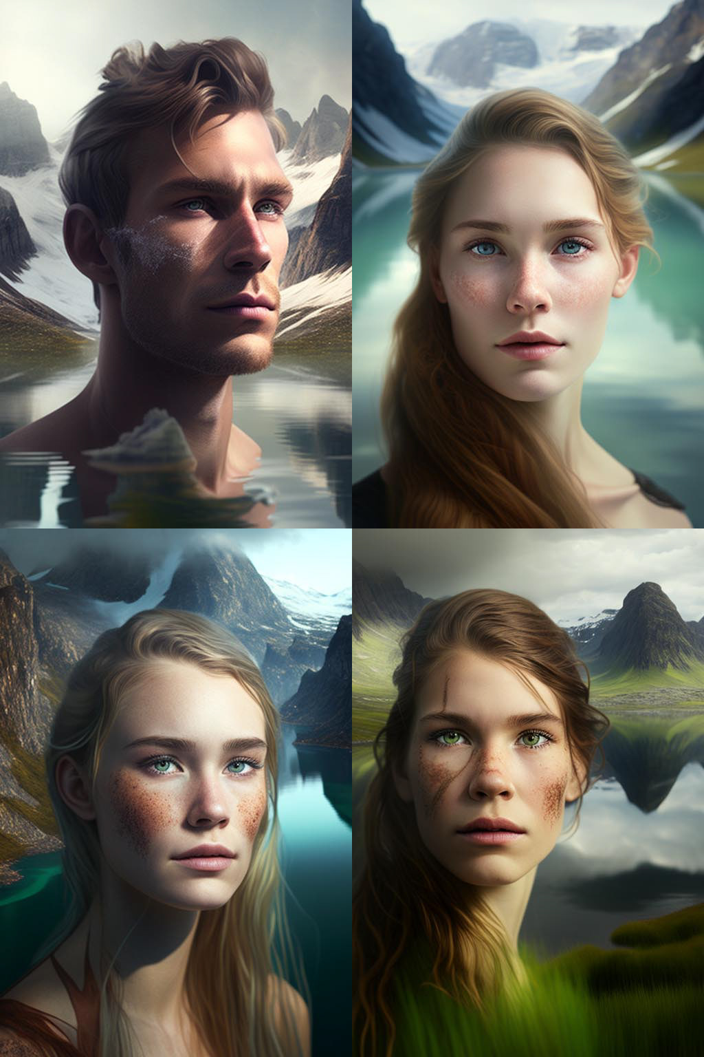 Portrait, Terragen