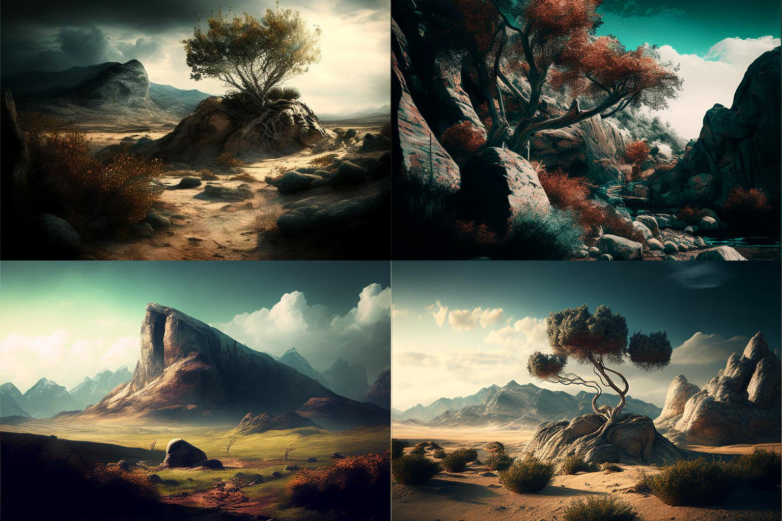 landscape, Texturetronizingness