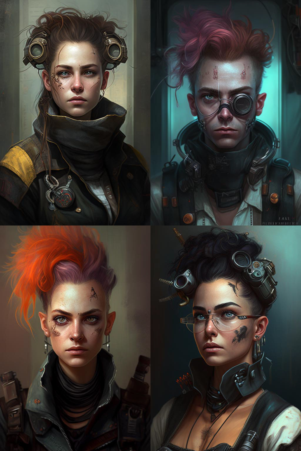 Portrait, Aetherpunk
