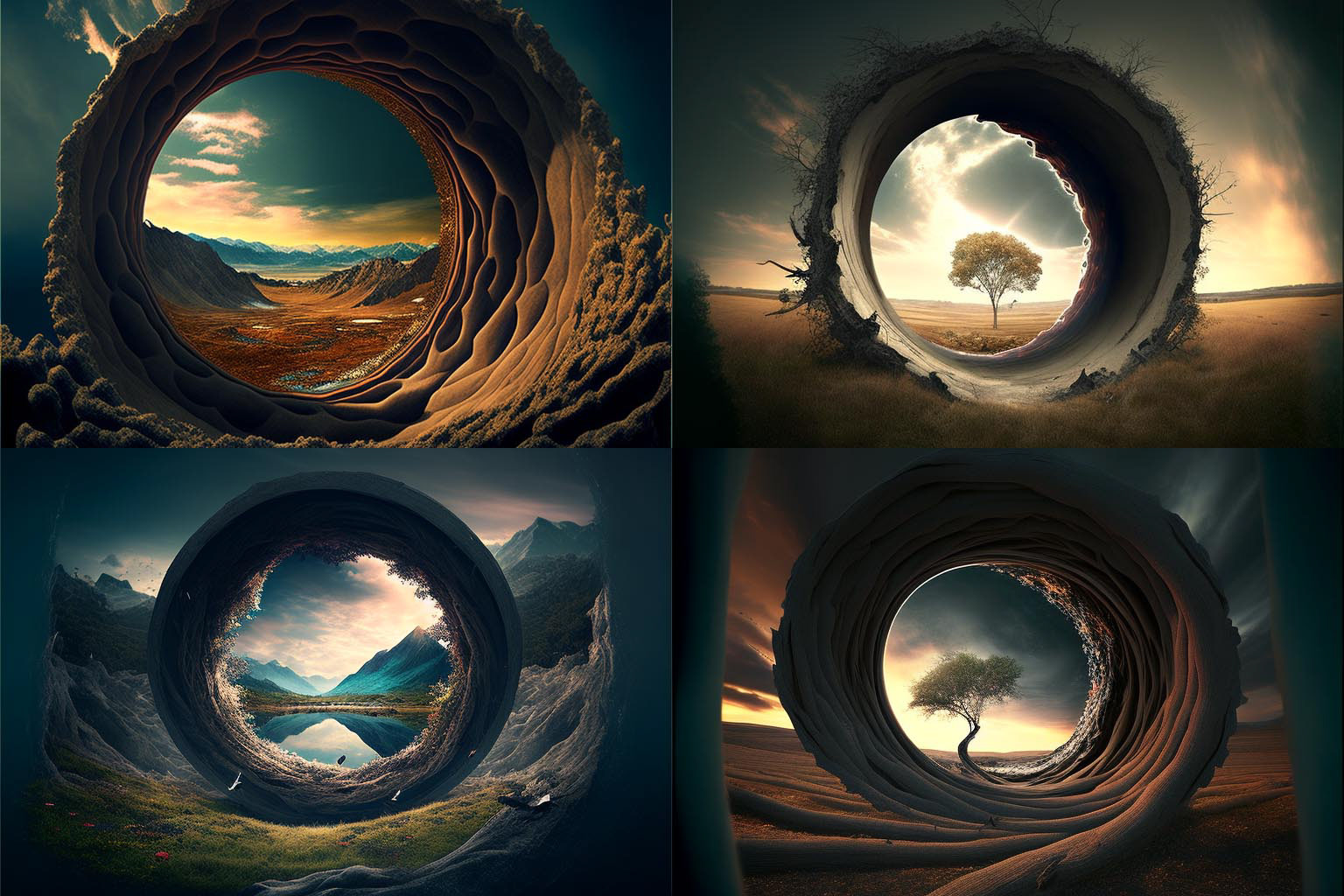 landscape, weirdcore