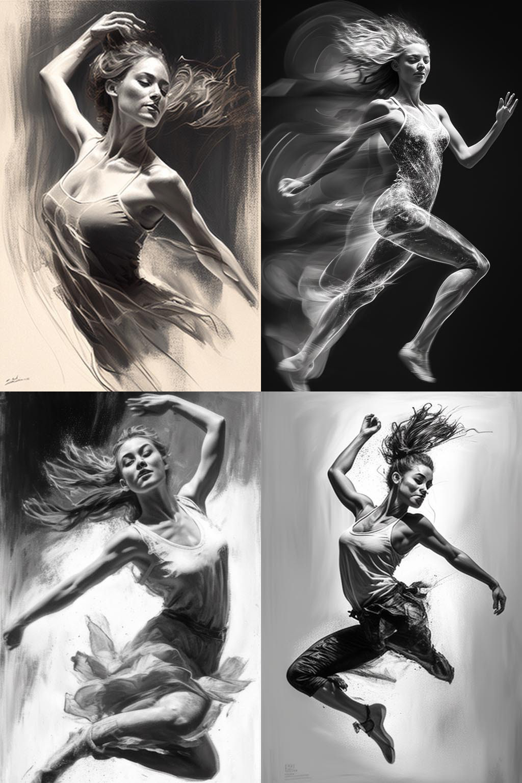 Portrait, Movement Pose