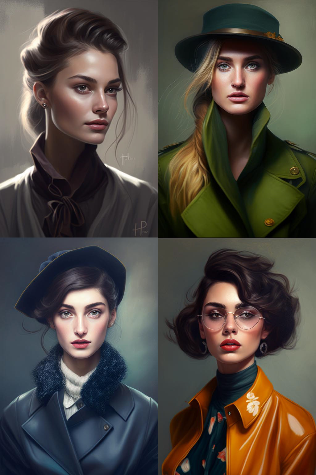 Portrait, Prêt-à-Porter fashion style