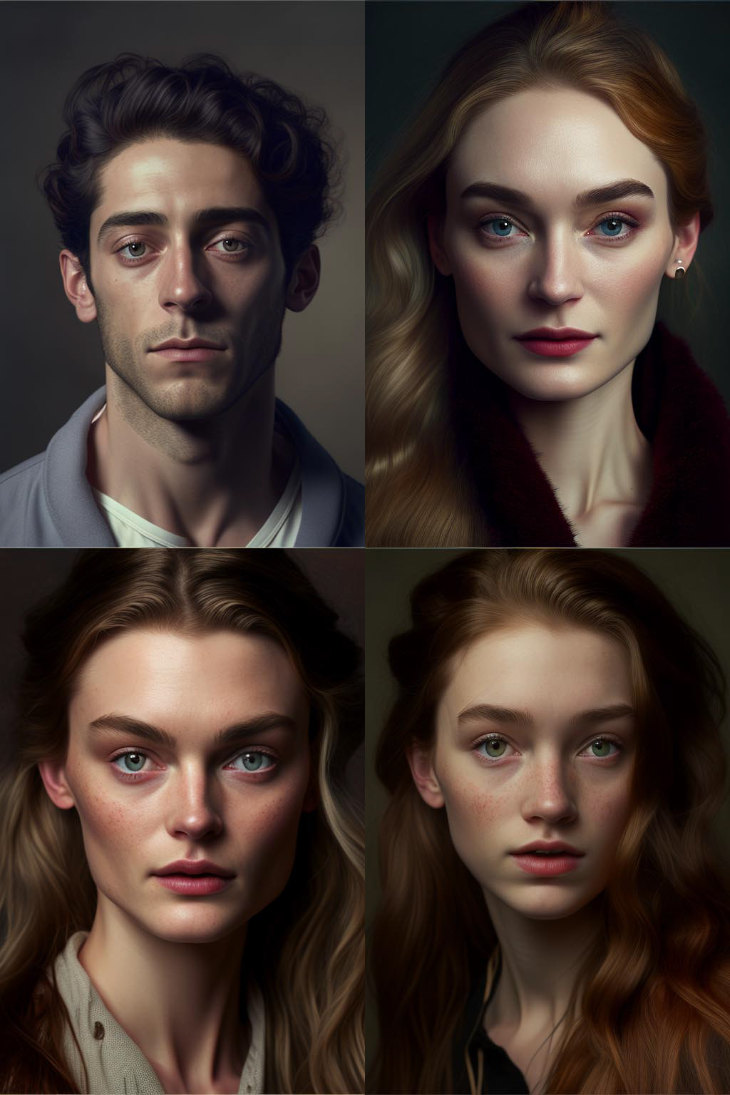 portrait, studio shot