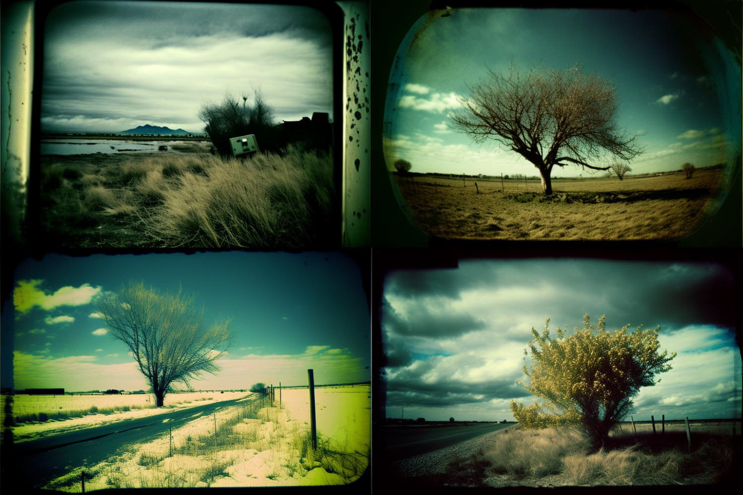 Landscape, Holga photography