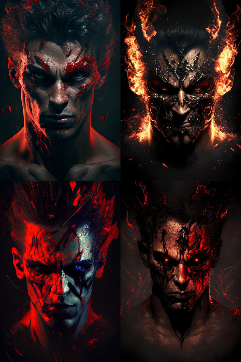 portrait, Diabolic