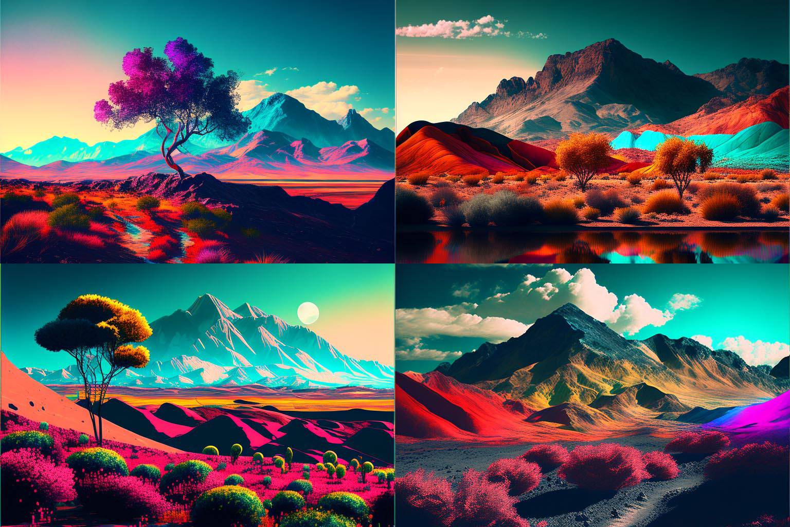 landscape, Technicolor
