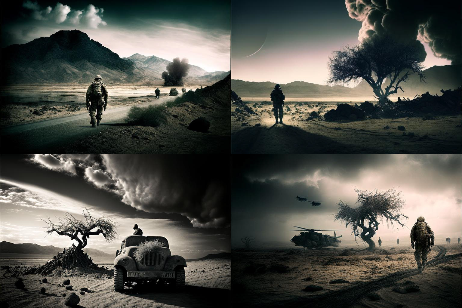 landscape, war photography