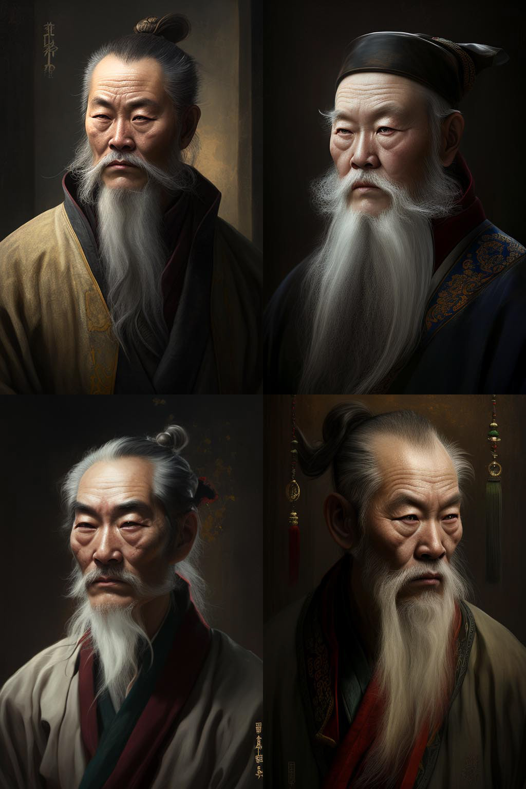 portrait, taoist