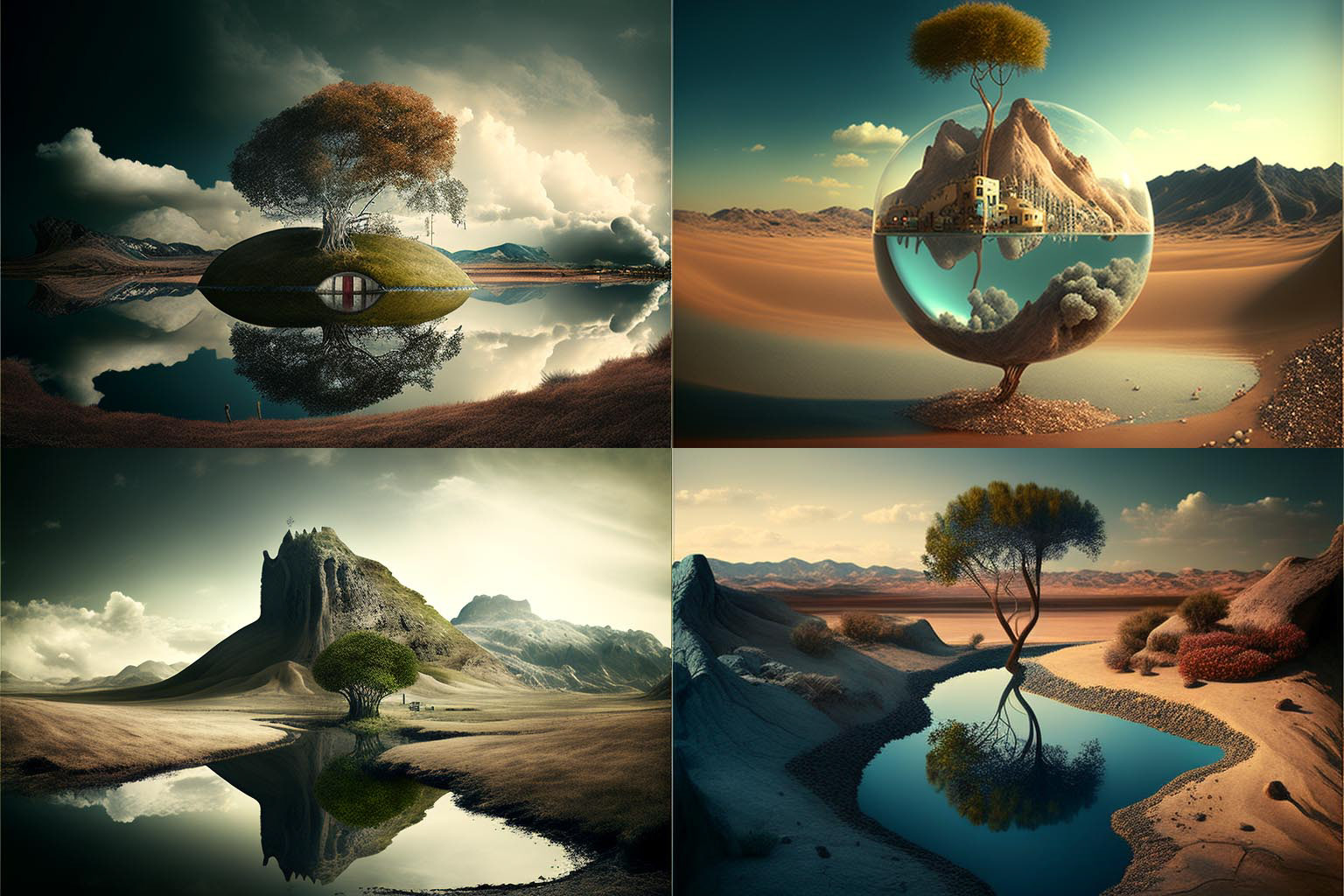 landscape, Surrealism