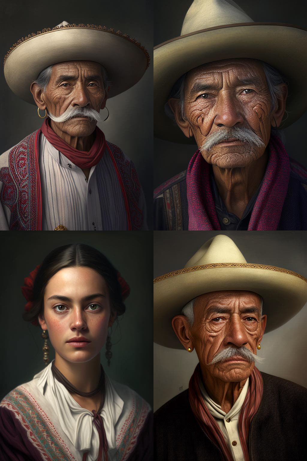 portrait, mexican