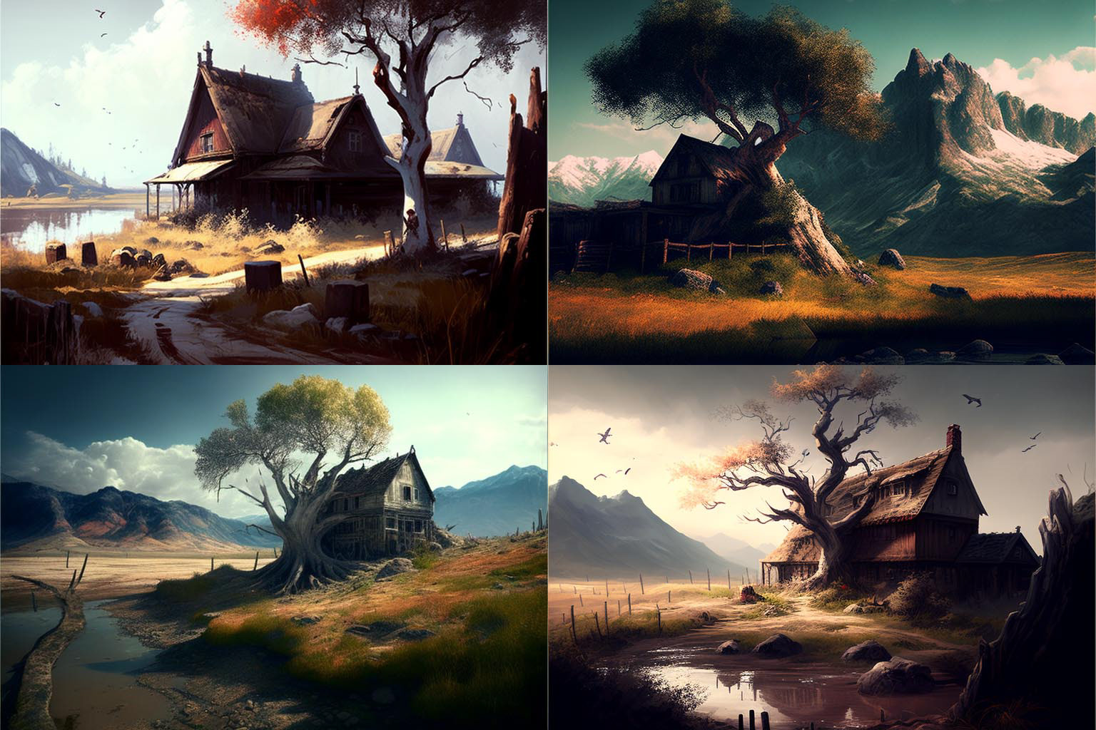 landscape, Rusticcore