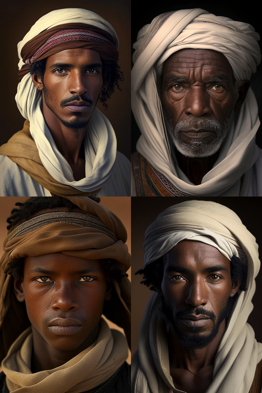 Portrait, arab mauritania