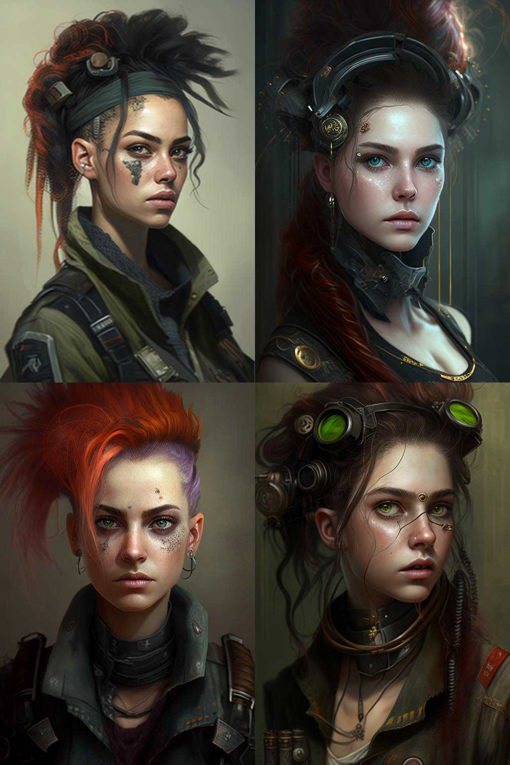 Portrait, Mythpunk