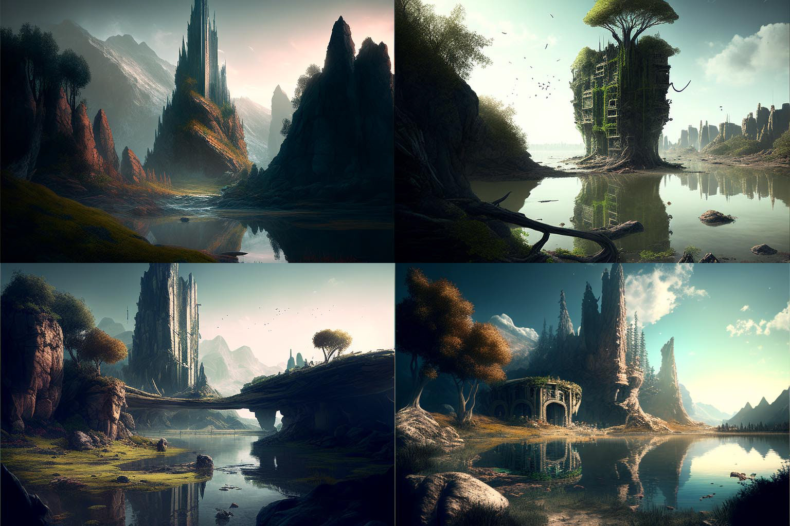 landscape, Cryptidcore