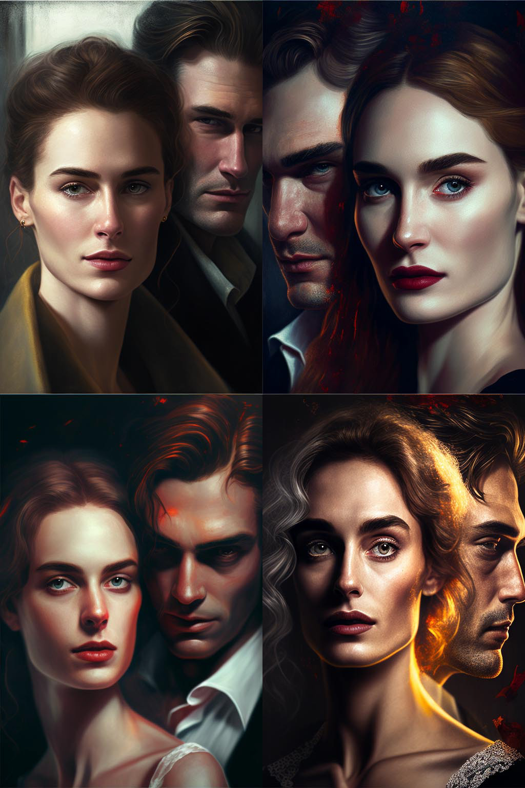 portrait, Romance thriller