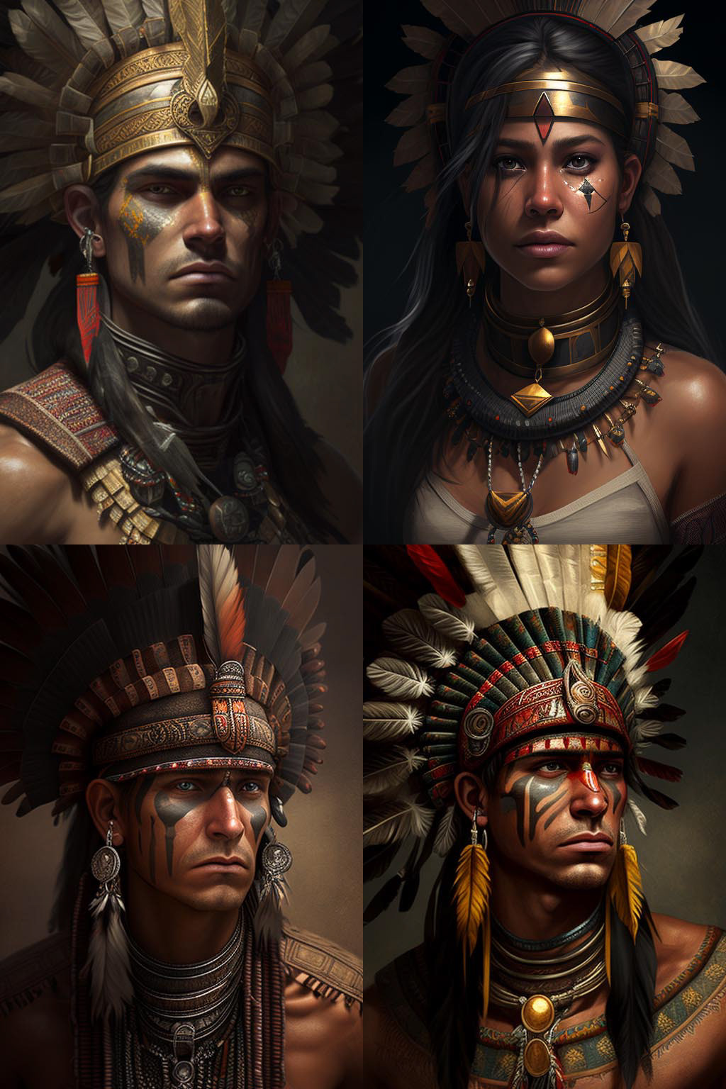 Portrait, australian aborigine