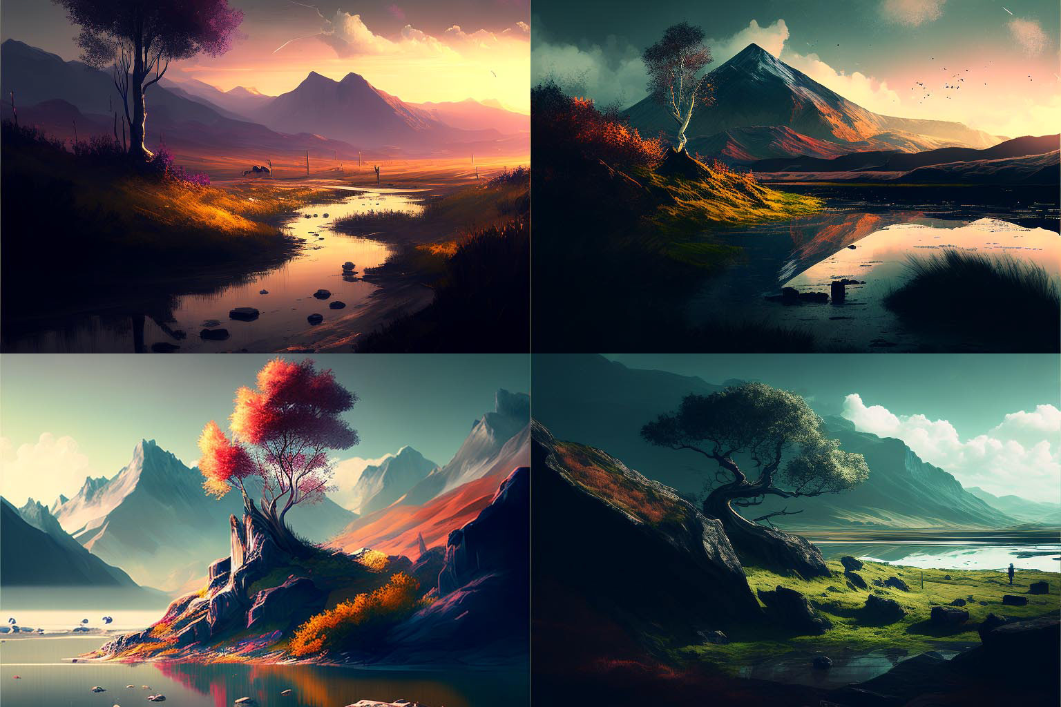 landscape, Inspired
