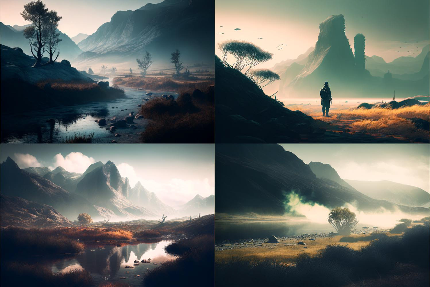Landscape, Cinematic Haze