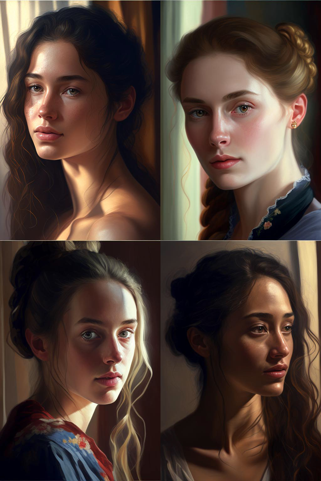portrait, afternoon