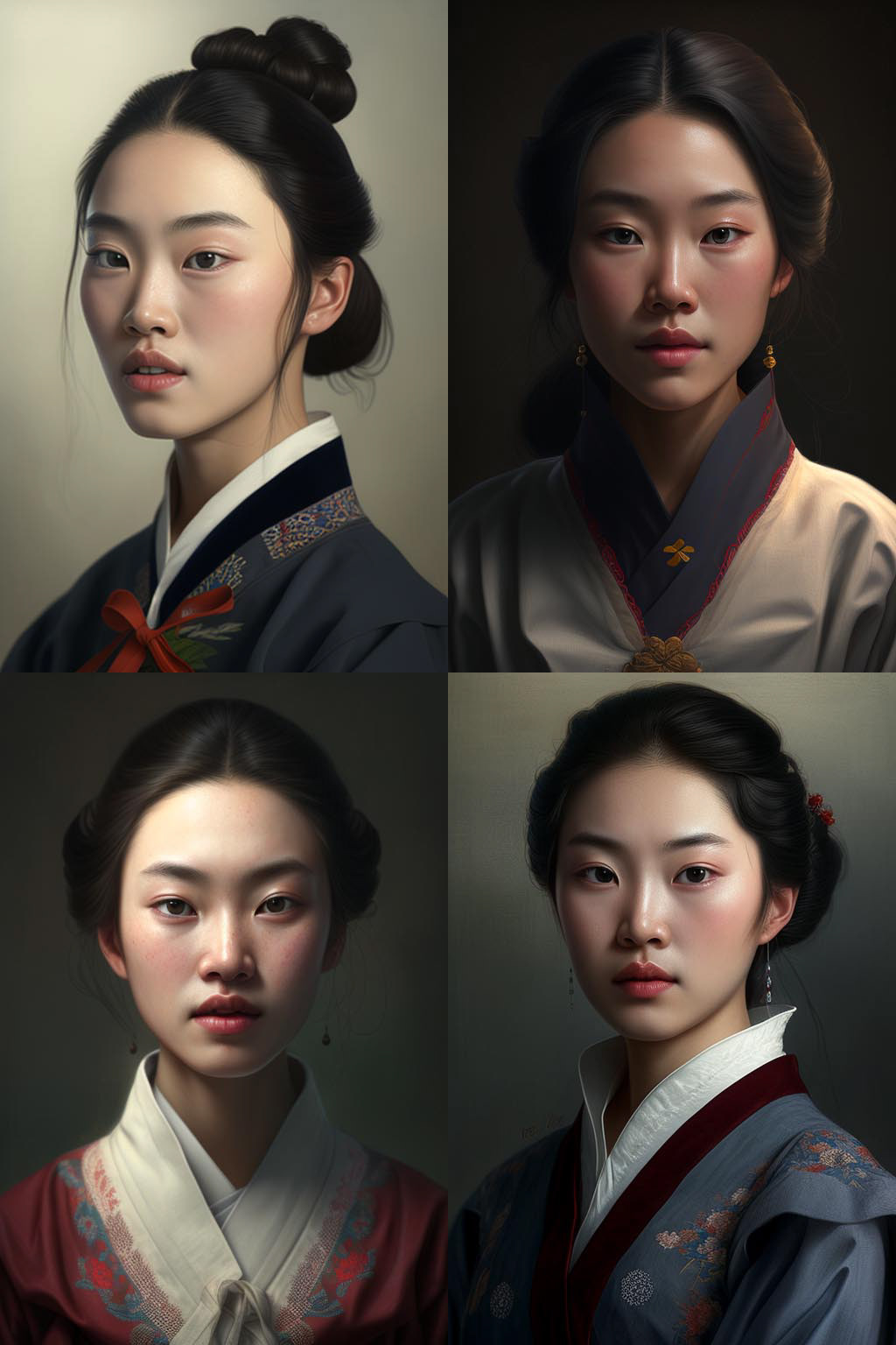 portrait, korean