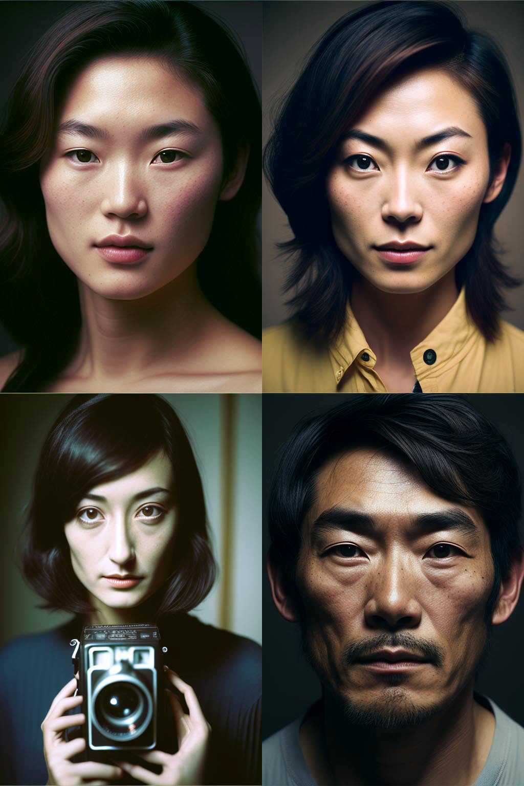 portrait, Mamiya RZ67