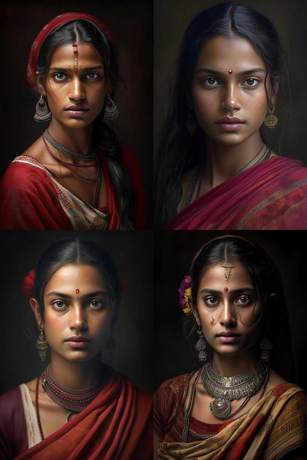 portrait, hindus