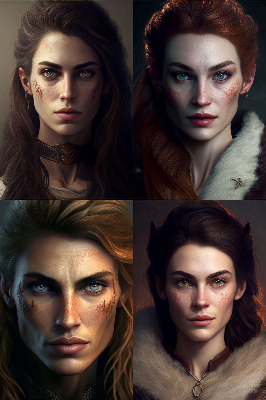 portrait, Skyrim Style