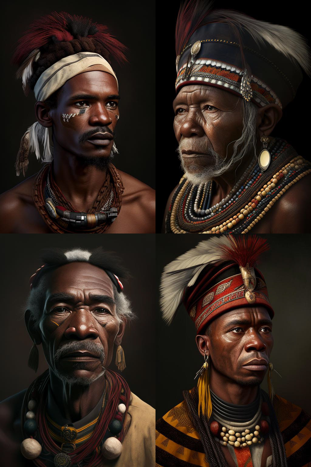 portrait, zulu