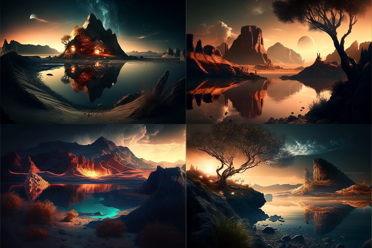 landscape, Illuminatelierizationalize