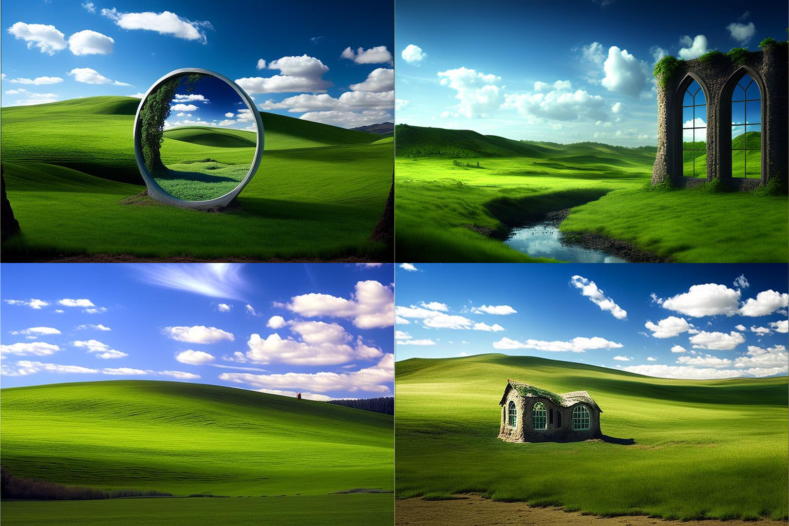 landscape, Windows XP style
