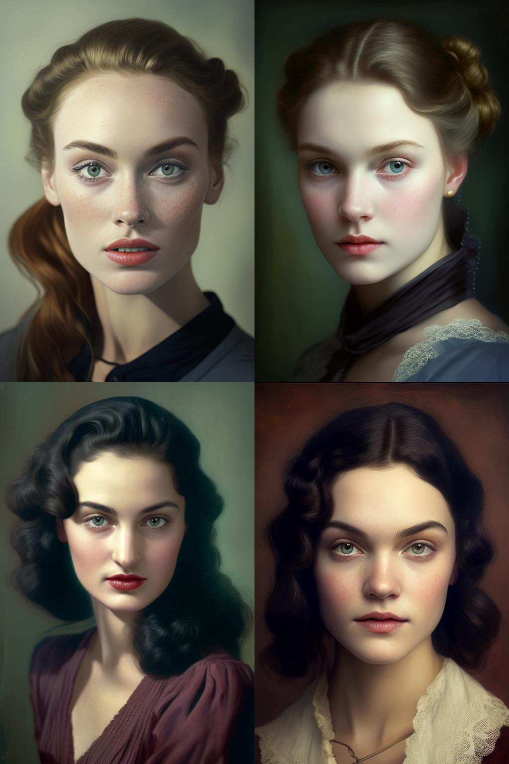 Portrait, Dufaycolor photograph