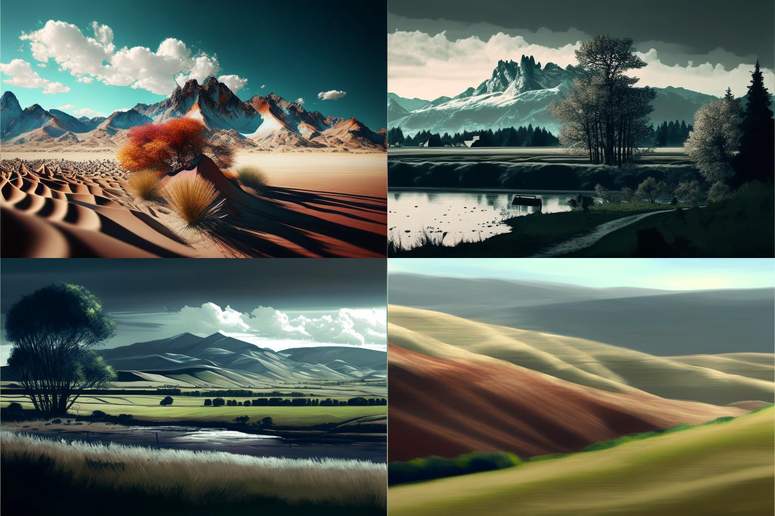 landscape, zoom out
