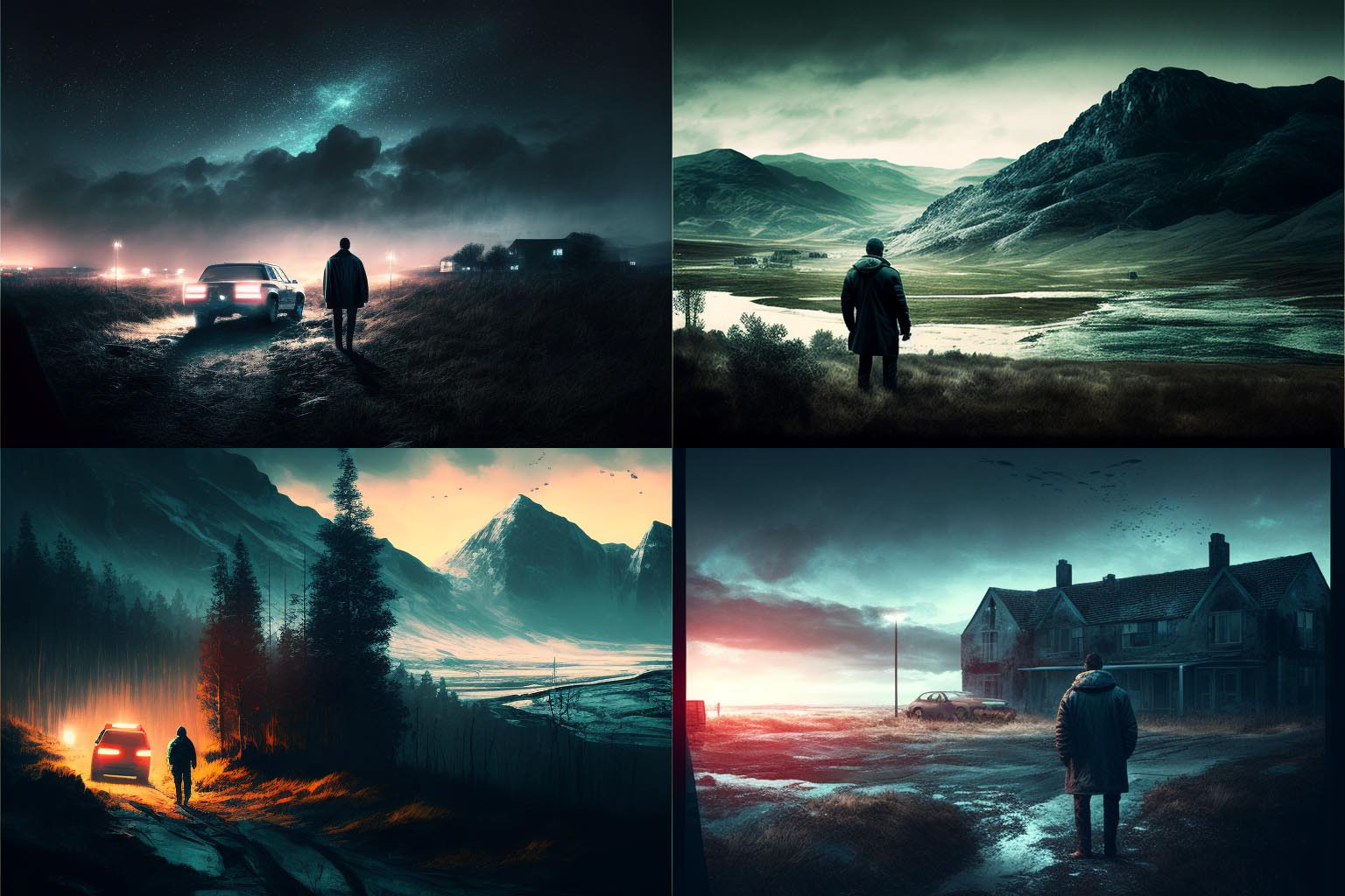 landscape, Crime thriller