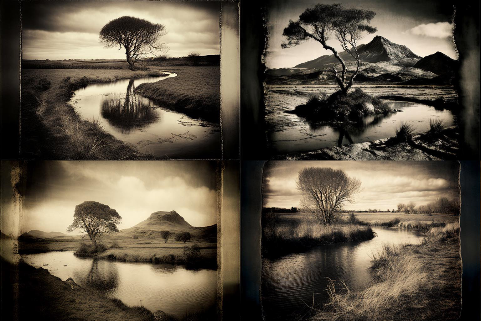 landscape, wet plate