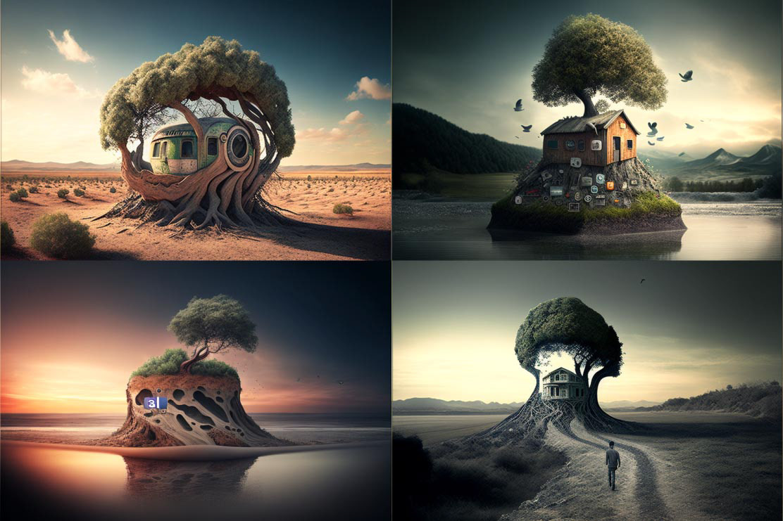 landscape, social media
