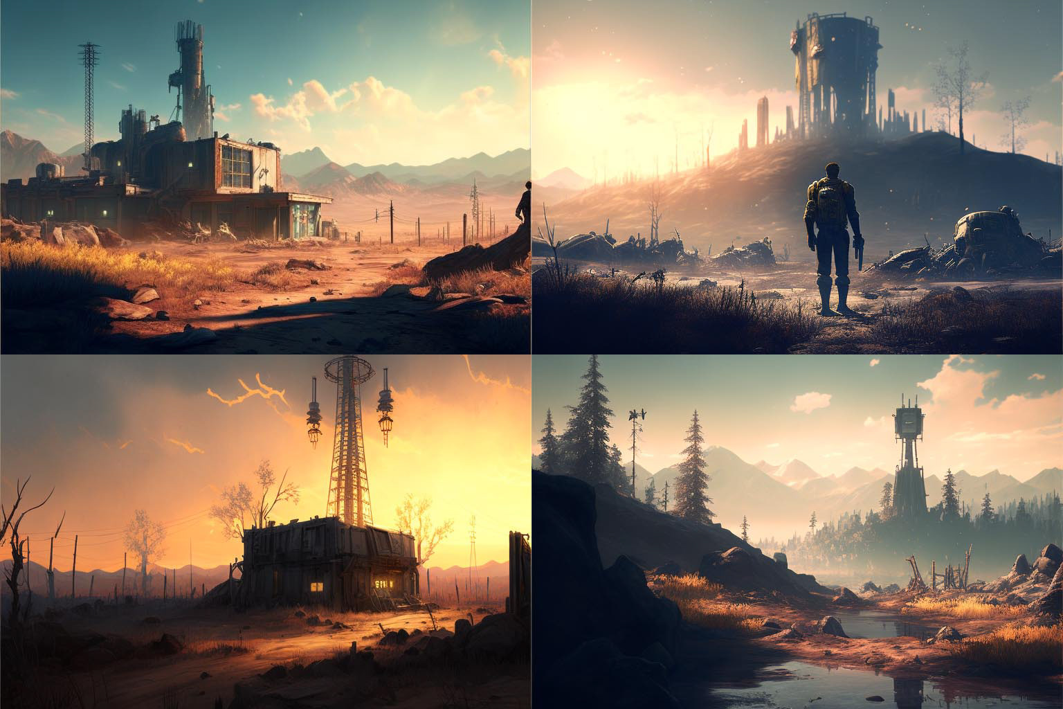 landscape, Fallout 4 Style