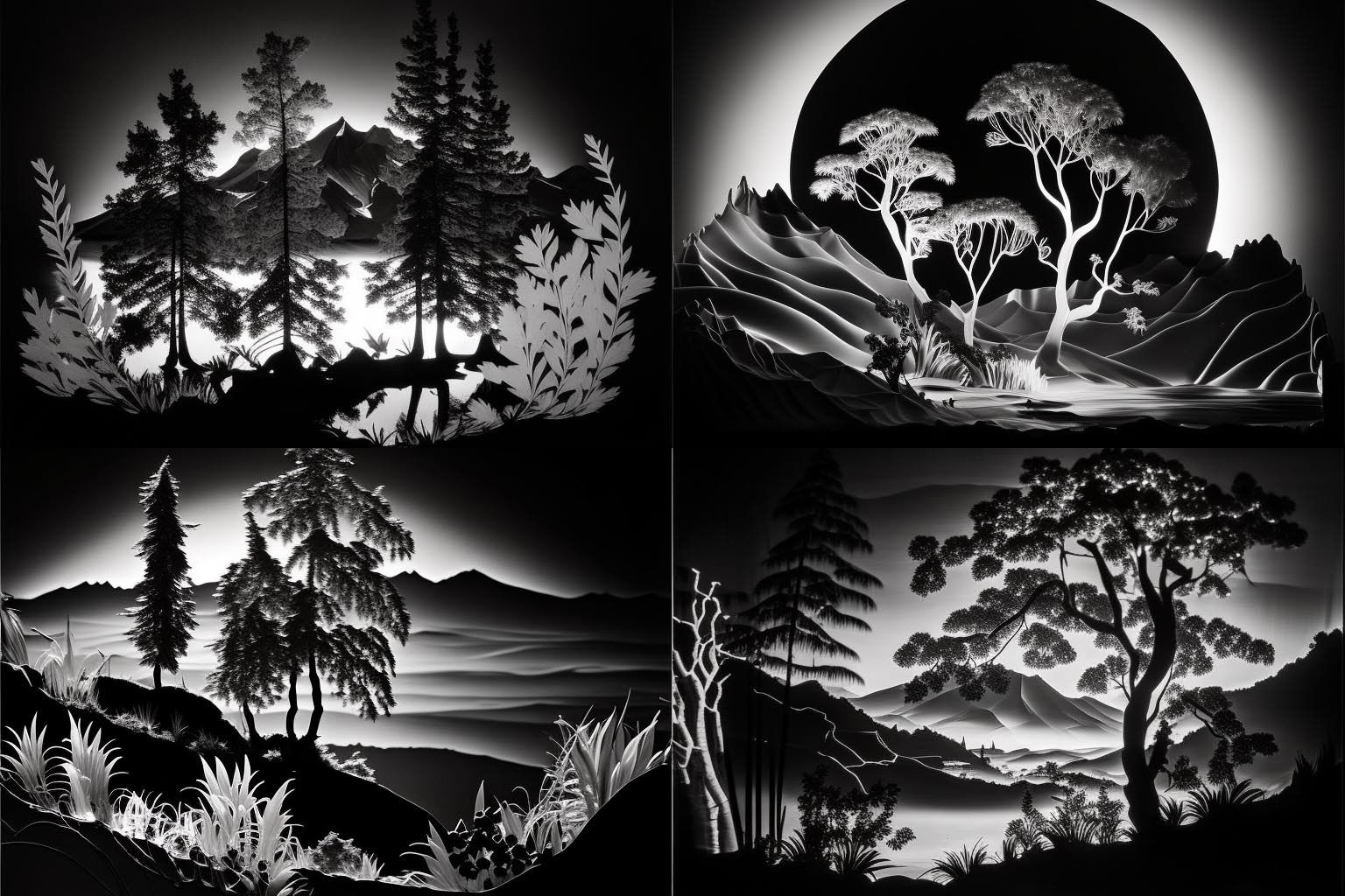 landscape, Photogram