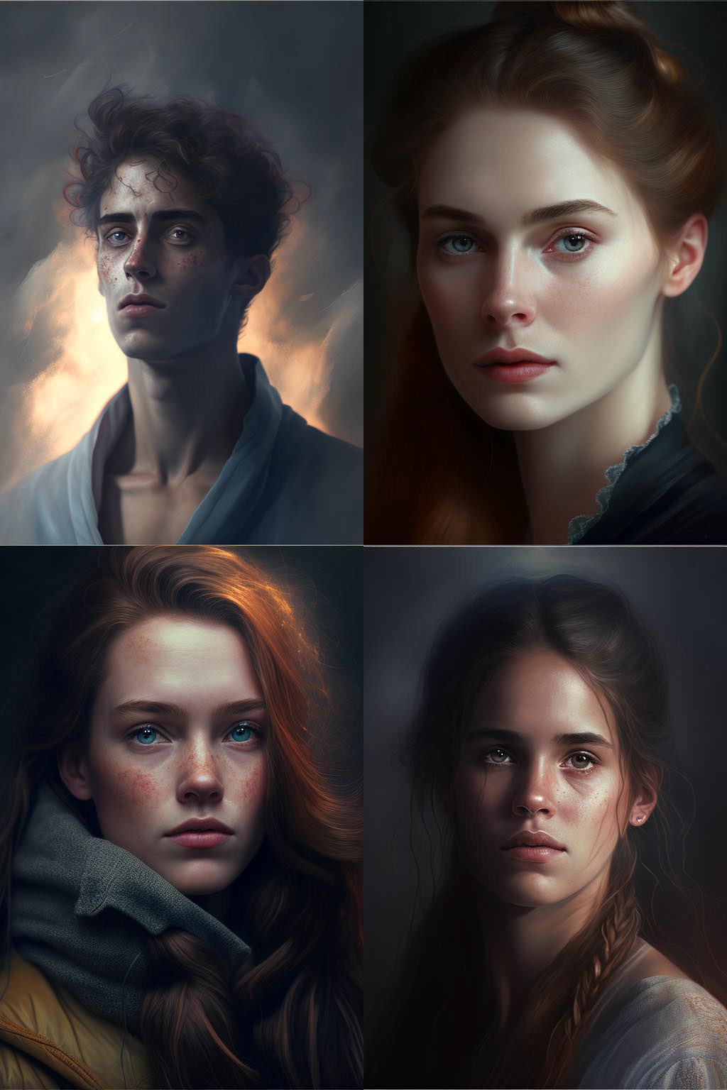 portrait, atmospheric