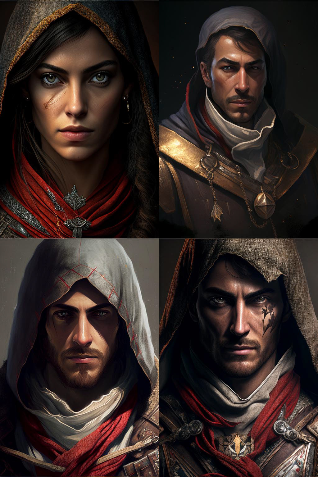 portrait, Assassins Creed Style