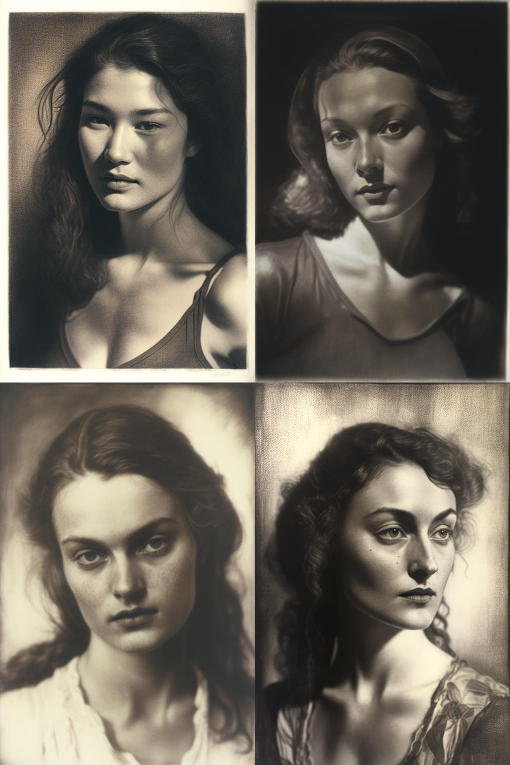 Portrait, Photogravure