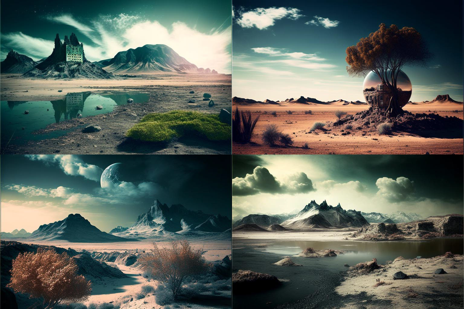 landscape, 2050s photography