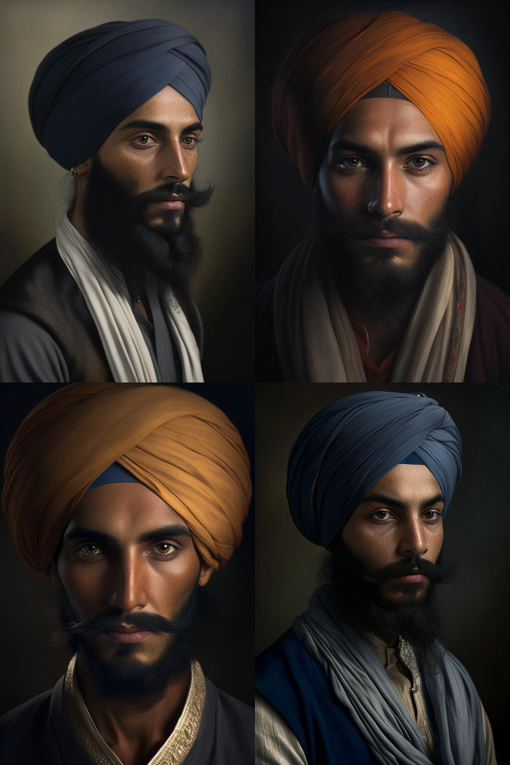 portrait, sikh